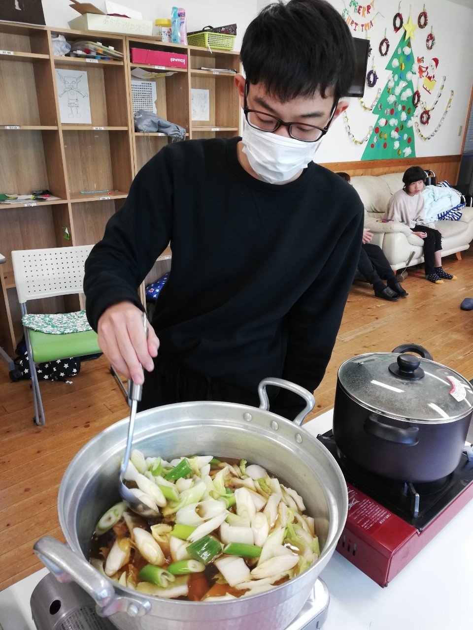 すみれ　鍋パーティー♪