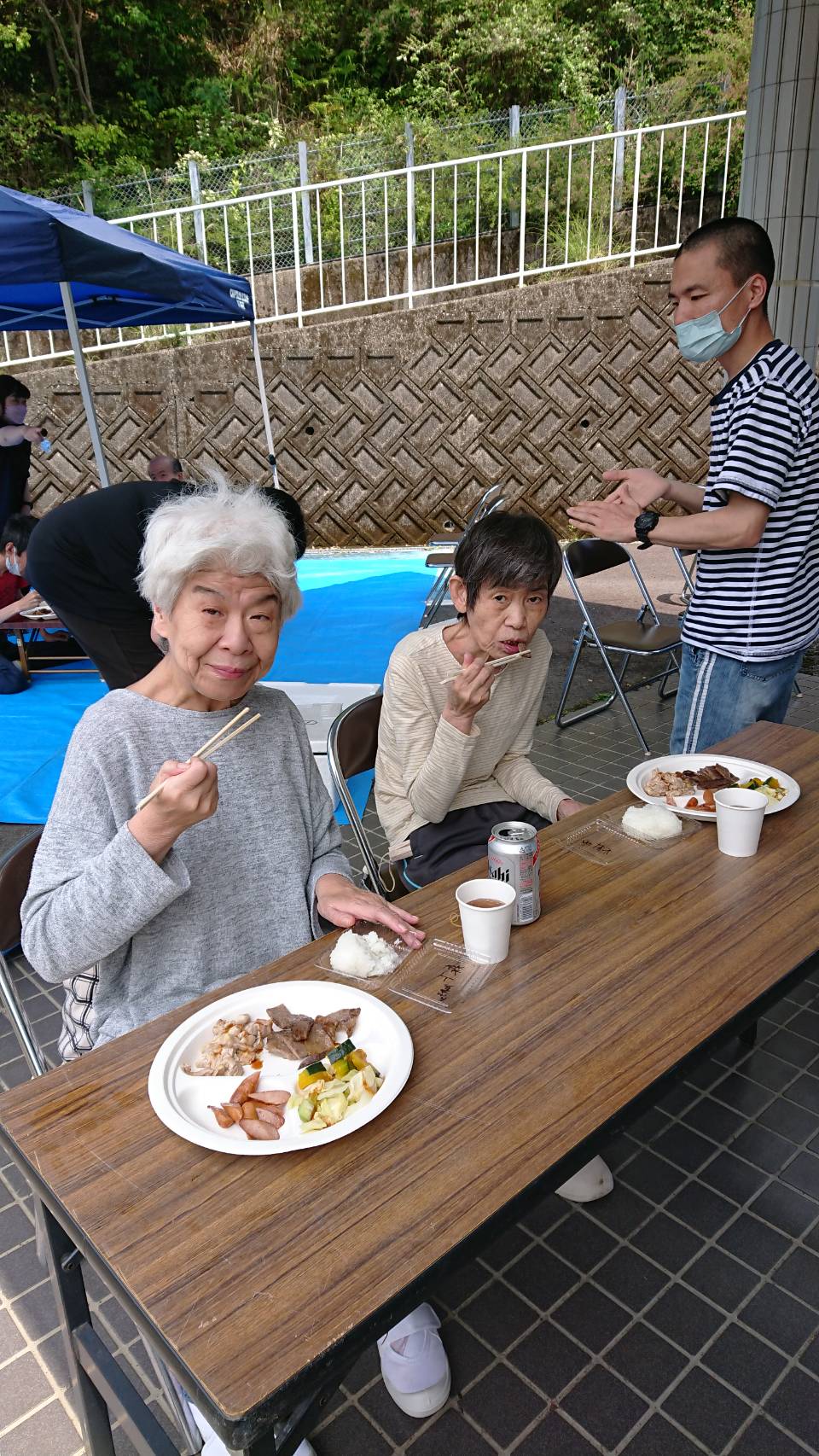 なぎの木園　バーベキュー🍖