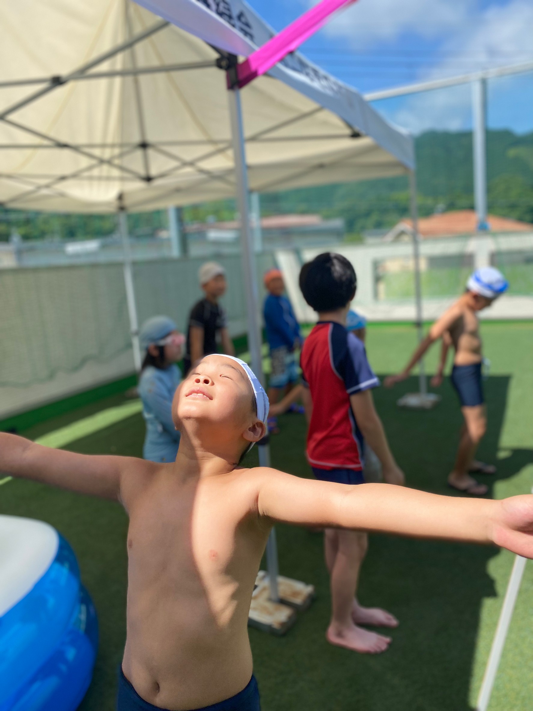 すみれの夏休み　プール編