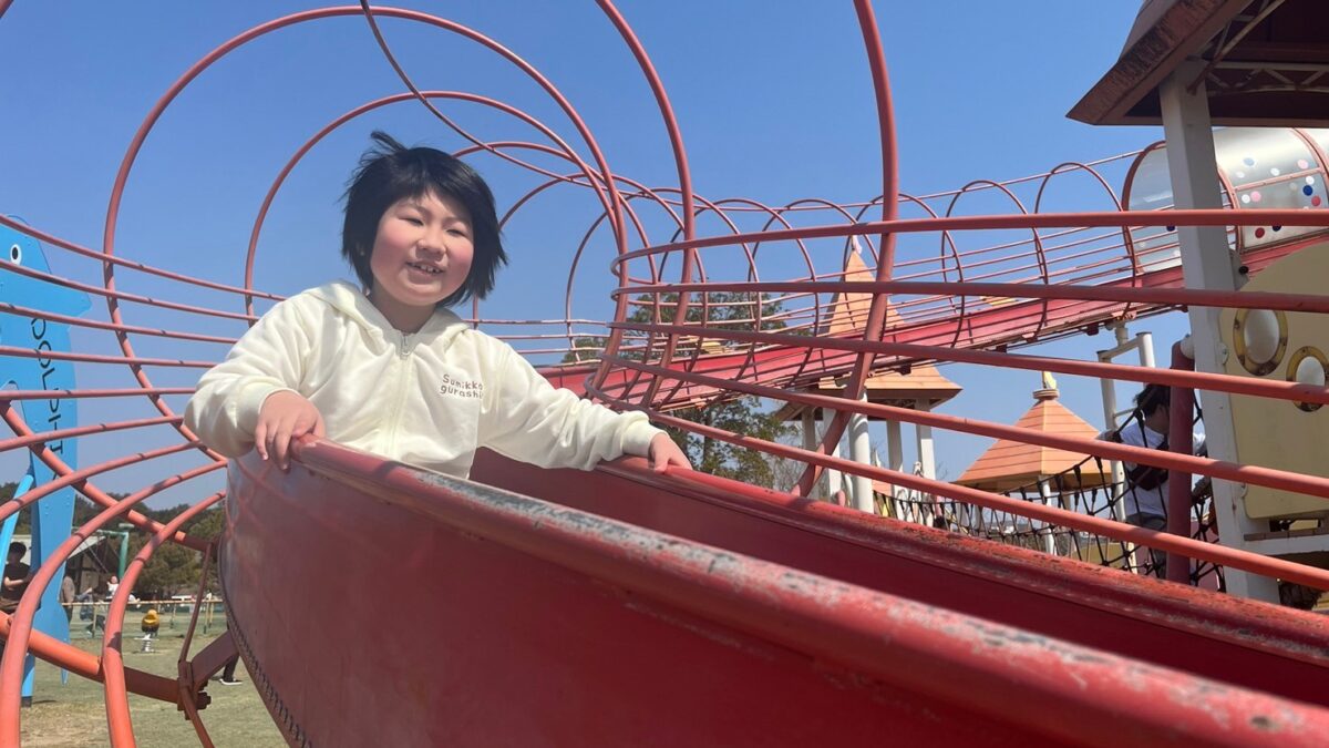 すみれ　新庄公園へ行こう