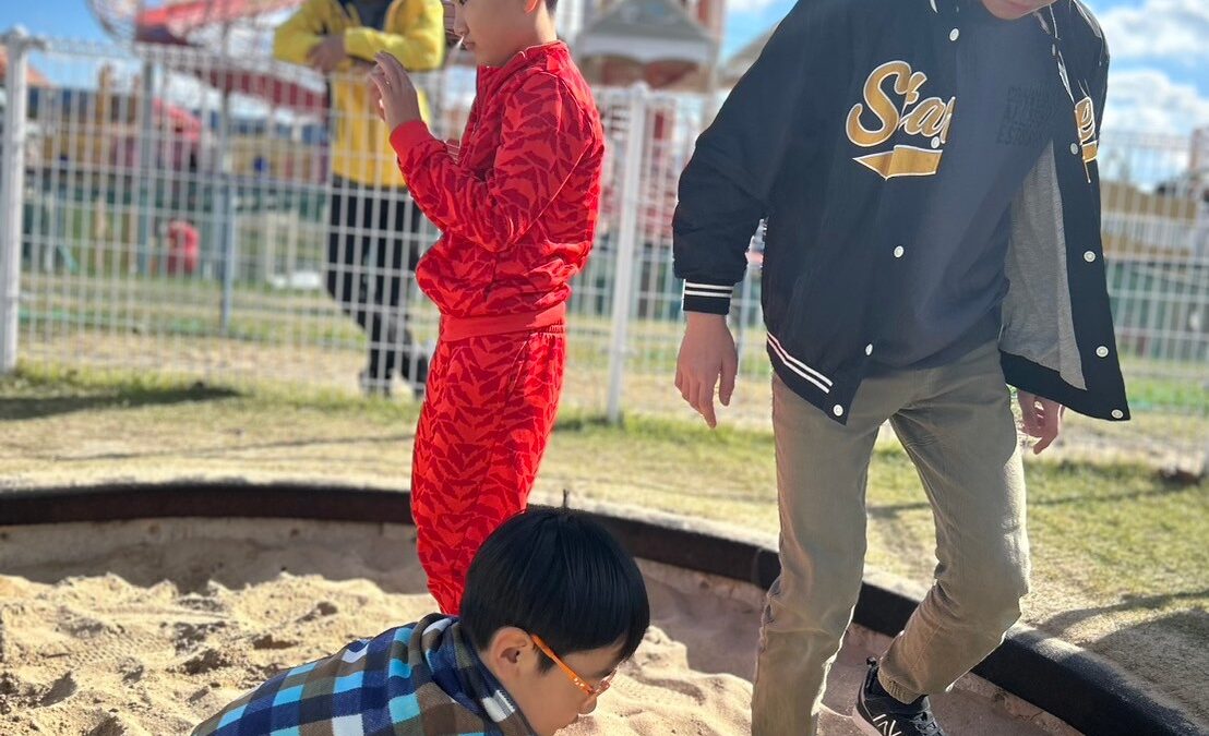 すみれ　新庄公園へ行こう